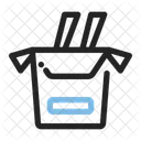 Takeout Food Container Icon