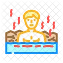 Taking Dip Hot Icon