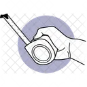 Taking Measure Holding Measure Tap Measure Tap Icon