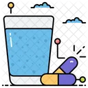 Healthy Prescription Flu Icon