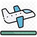 Taking Off Trip Airplane Icon