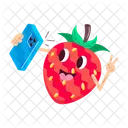 Strawberry Berry Fruit Icon