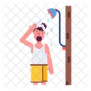 Taking Shower Icon