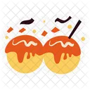 Takoyaki Food Snack Icon