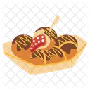 Takoyaki Food Japanese Icon