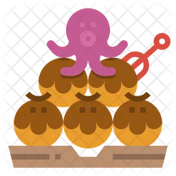 Takoyaki  Ícone