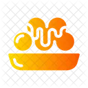 Takoyaki Meal Snack Icon