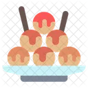 Takoyaki Japanese Octopus 아이콘