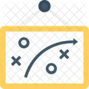 Taktik Diagramm Fussball Symbol