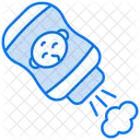 Talco para bebés  Icono