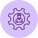 Talent Management Pentaglow Icon Icon