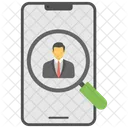 Find Person Recruitment Icon