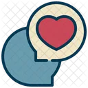 Talk Speech Heart Icon