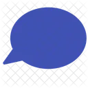 Talk Bubble Message Icon