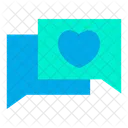 Chat Chatting Love Messages Icon