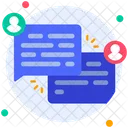Talk Chat Message Icon