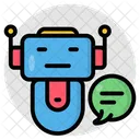 Talk Bot Robot Artificial Intelligence Icon