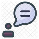 Talk Business Bubble Chat Talk Icon