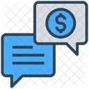 Business Talk Bubble Icon