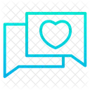 Chat Chatting Love Messages Icon