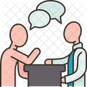 Talk Chitchat Discussion Icon