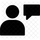 Talk Person Chat Icon