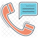 Mtalk On Phone Talk On Phone Chatting Icon