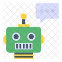 Robotic Chat Smart Talk Robot Talk Robot Icon