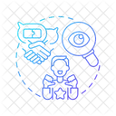 Social Media Content Creator Trend Setter Icon
