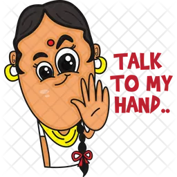 Talk To My Hand  Icon