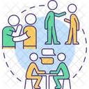Talk To Someone Talking Communication Icon