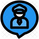 Talk With Guard Guard Guard Chat Icon