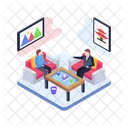 Staff Discussion Talking Employees Employees Discussion Icon