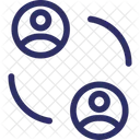 Talking Communication Persons Icon