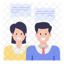 Talking  Icon