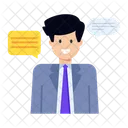 Self Talk Personal Chat Talking Icon