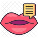 Talking  Icon