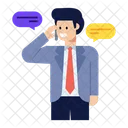 Phone Call Talking On Phone Phone Conversation Symbol