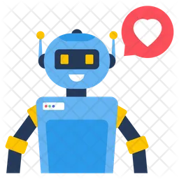 Talking Robot  Icon