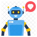 Chatting Robot Talking Robot Chat Robot Icon
