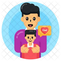 Talking To Father  Icon