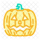 Calabaza Tallado Otono Icono