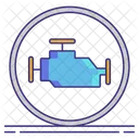 Tamanho do motor  Icon