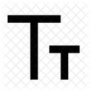 Tamano De Fuente Icono Del Editor Icono De Formato De Texto Icono