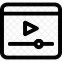 Tamaño de vídeo  Icono