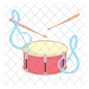 Musica Instrumento Tambor Icon