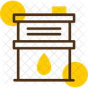 Tambor De Oleo Recipiente De Armazenamento Barril De Oleo Ícone