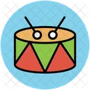 Tambor Mano Para Ninos Icono