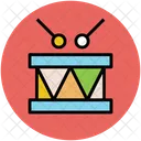 Tambor Mano Para Ninos Icono