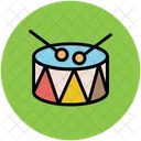 Tambor Mano Para Ninos Icono